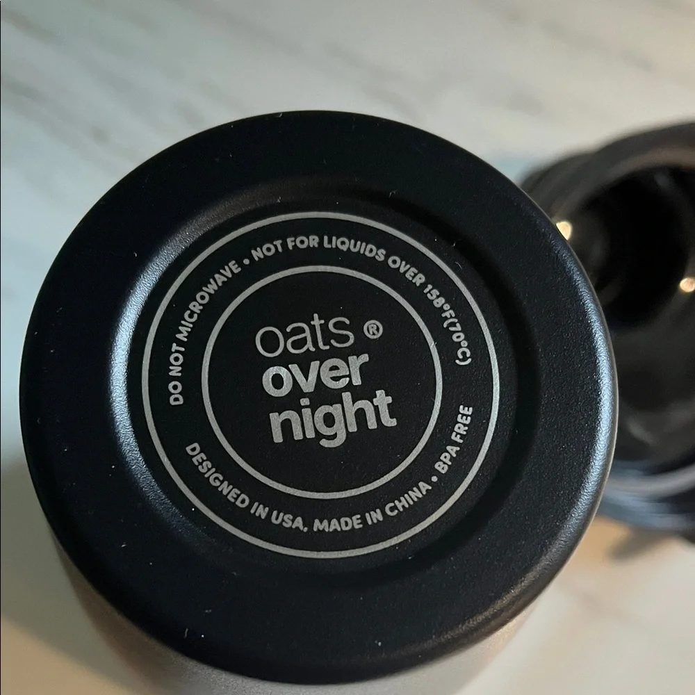 First Edition Black Oats Overnight Insulated Stainless Steel shaker Bottle - Picture 7 of 7